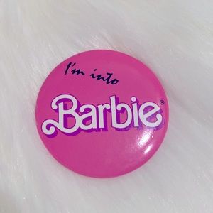 Barbie Pin “I’m into Barbie” Like New Excellent Condition